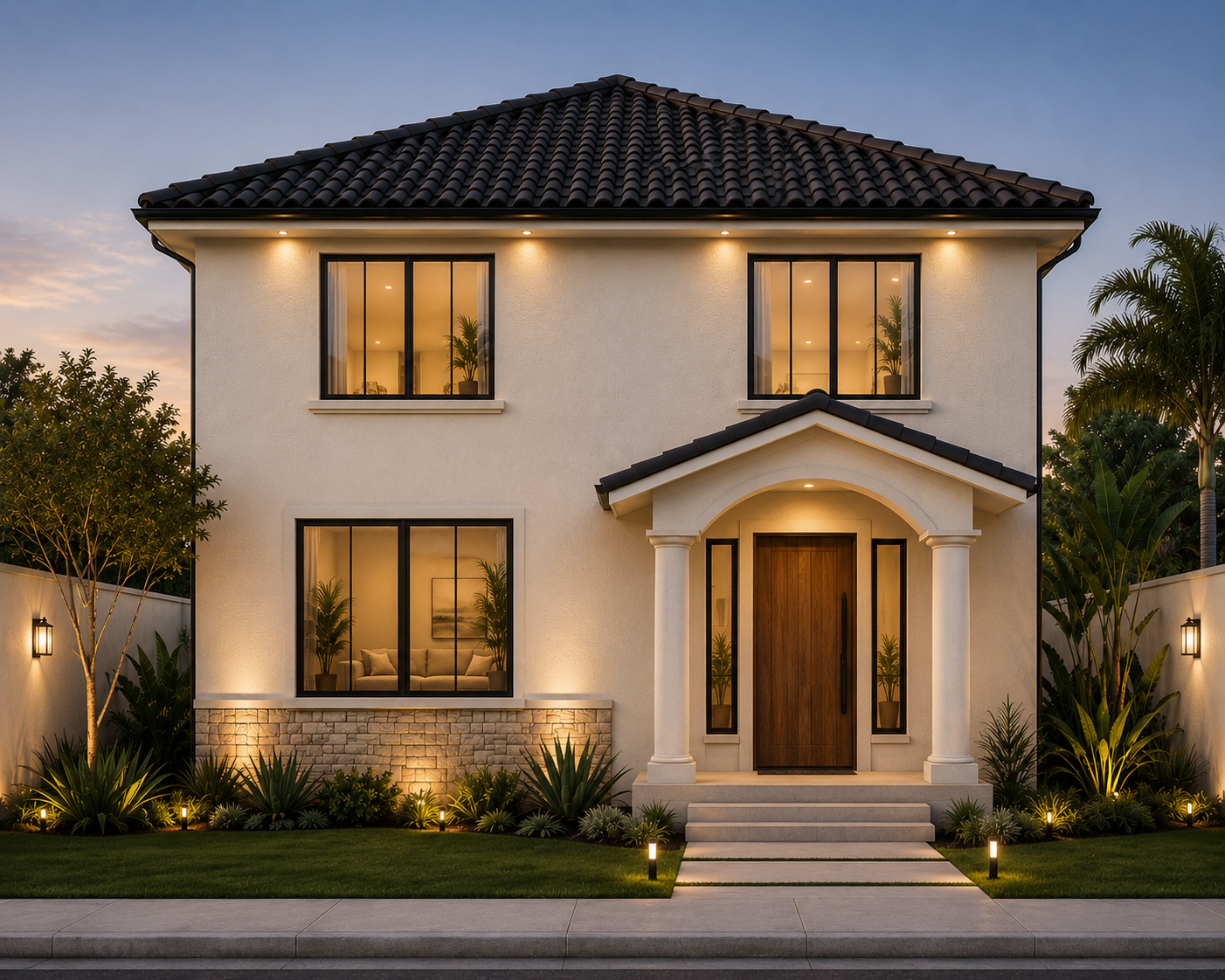 Casa Laurel architectural rendering