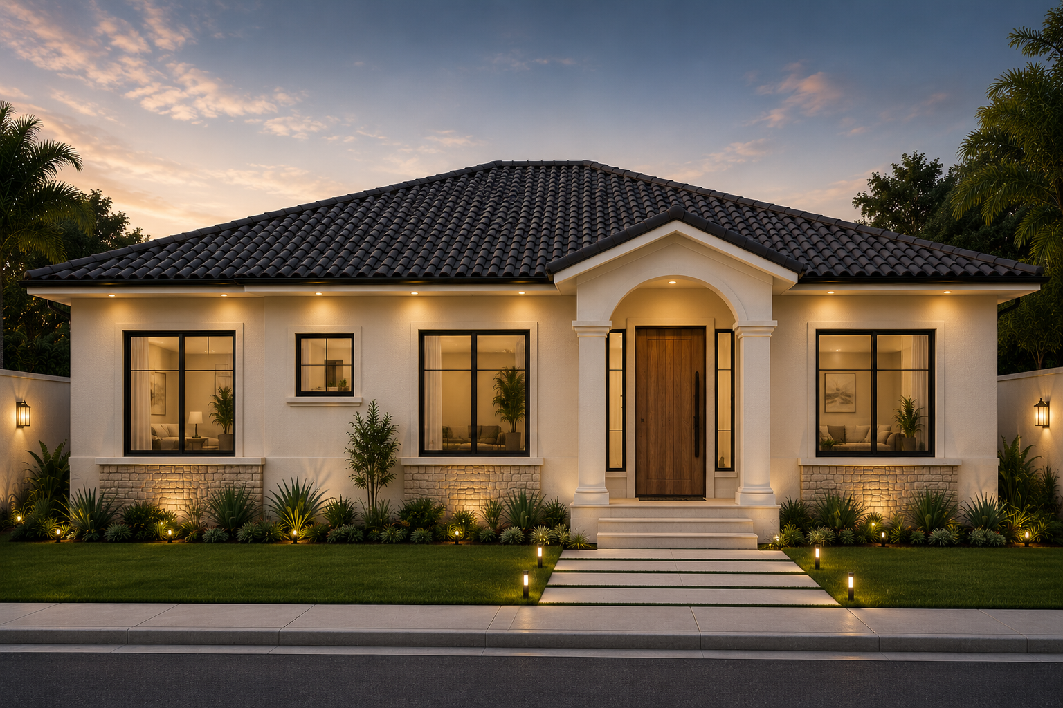Casa Magnolia architectural rendering