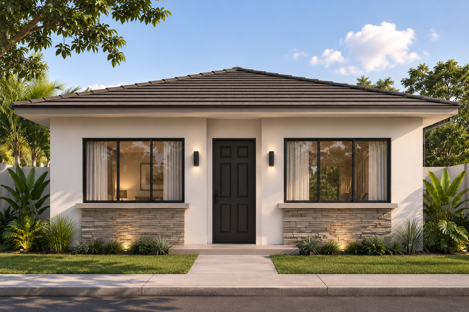 Casa Olivo architectural rendering